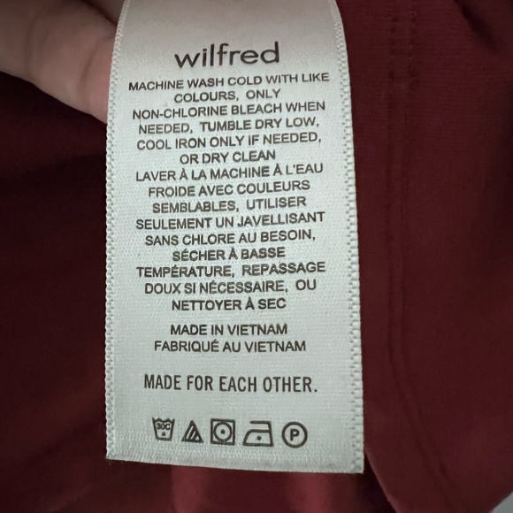 Wilfred by Aritzia Scoop Neck Loose T-Shirt - Size L - Picture 3 of 3